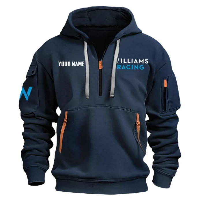 Williams F1 Team FanGear Hoodie Half Zipper BLFO5825A1WIL