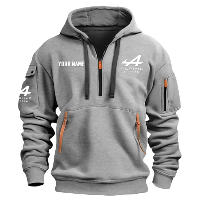 Alpine F1 Team FanGear Hoodie Half Zipper BLFO5825A1ALP