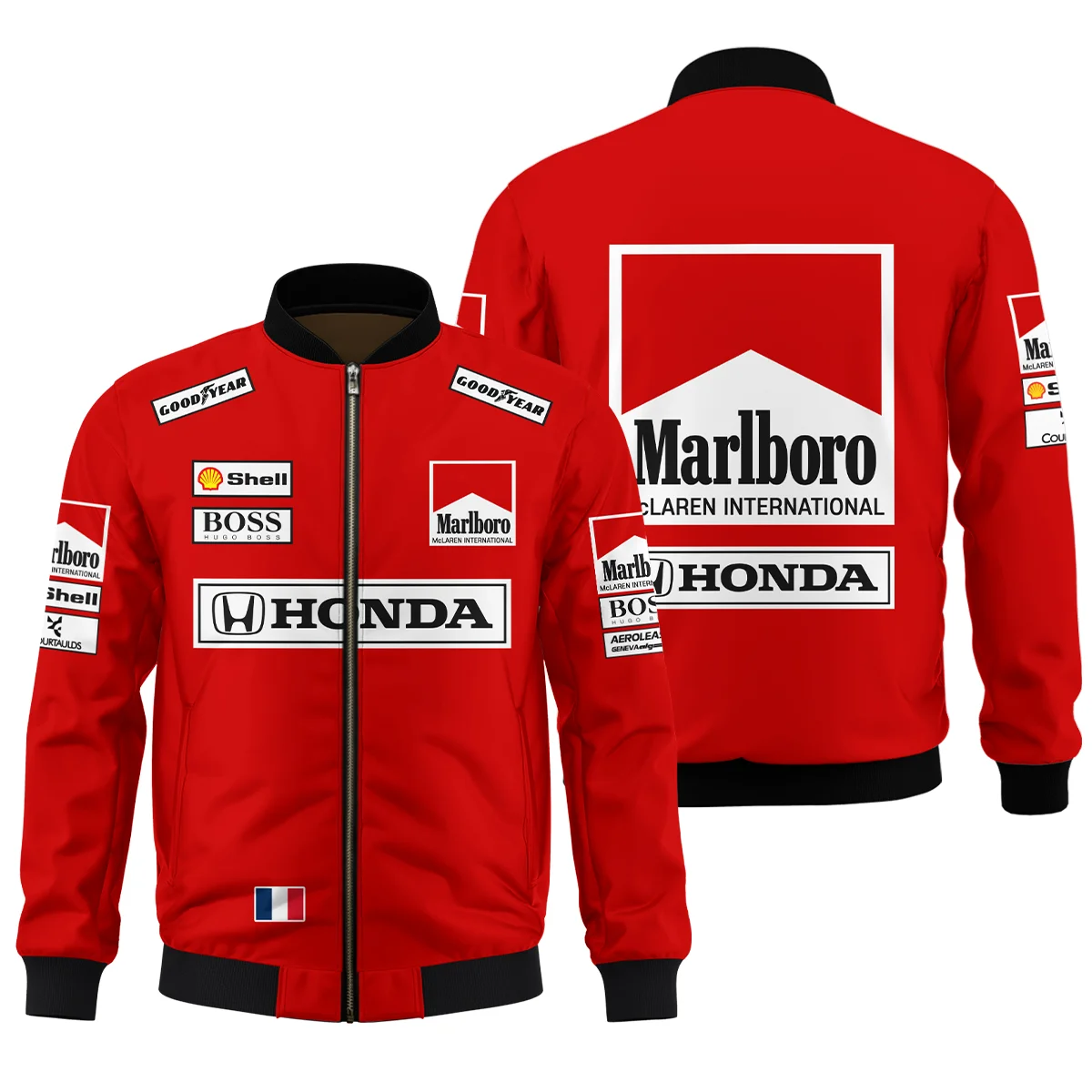 1989 Alain Prost Racing Costume Ferrari F1 Team Bomber BLVAAP070725A01BB