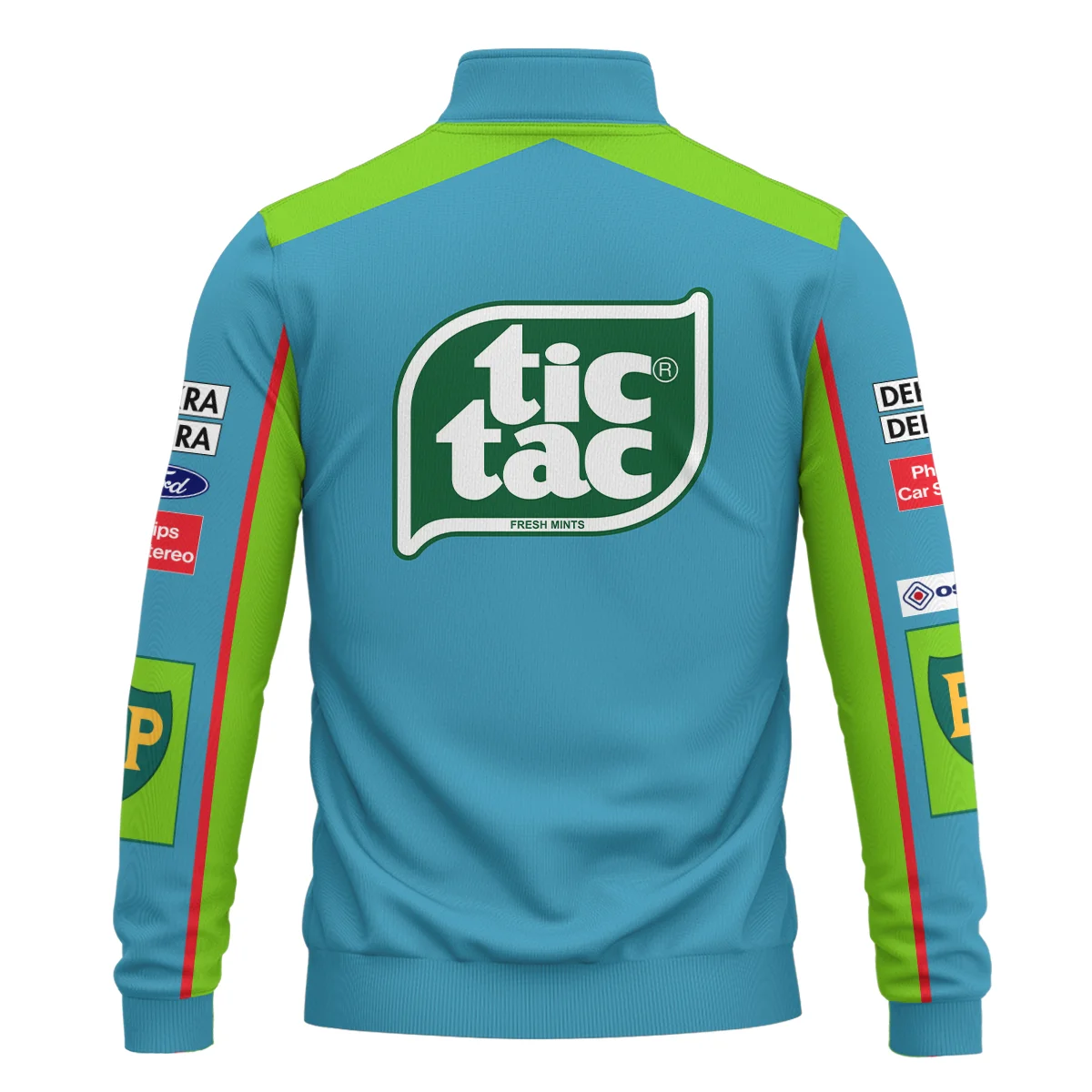 1991 Michael Schumacher Race Suit Quarter-Zip Sweatshirt BLVAMC020925A9QZS - Image 3