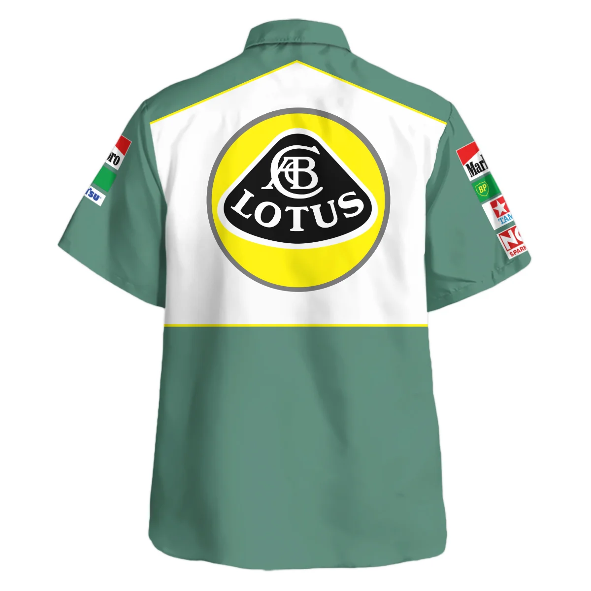 1991 Mika Hakkinen Racing Suit Lotus F1 Hawaiian Shirt BLVAMH271025A2HW - Image 3