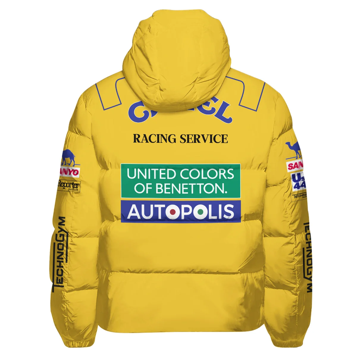 1992 Michael Schumacher Race Suit Benetton F1 Down & Puffer Jackets BLVAMC020925A3HCJ - Image 3