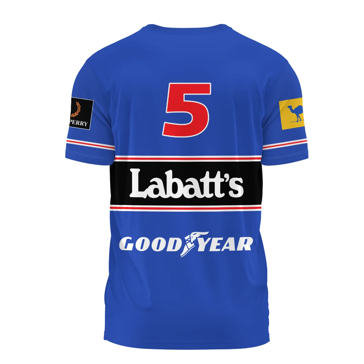 1992 Red 5 Nigel Mansell Fan Gear T-Shirt BLNM29725A1TS - Image 3