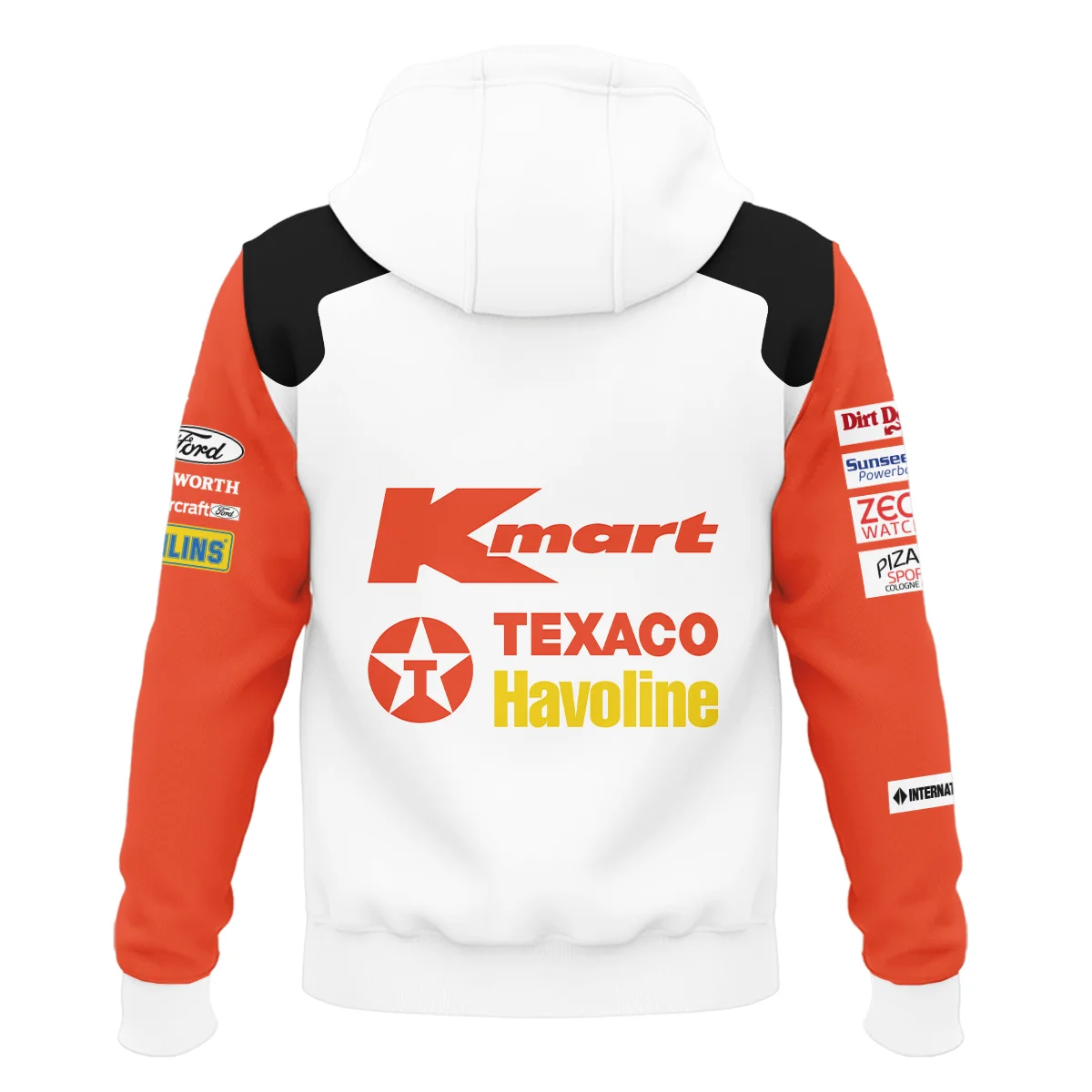 1993 Nigel Mansell Racing Suit Newman Haas IndyCar Zipper Hoodie BLNM29725A6ZHD - Image 3