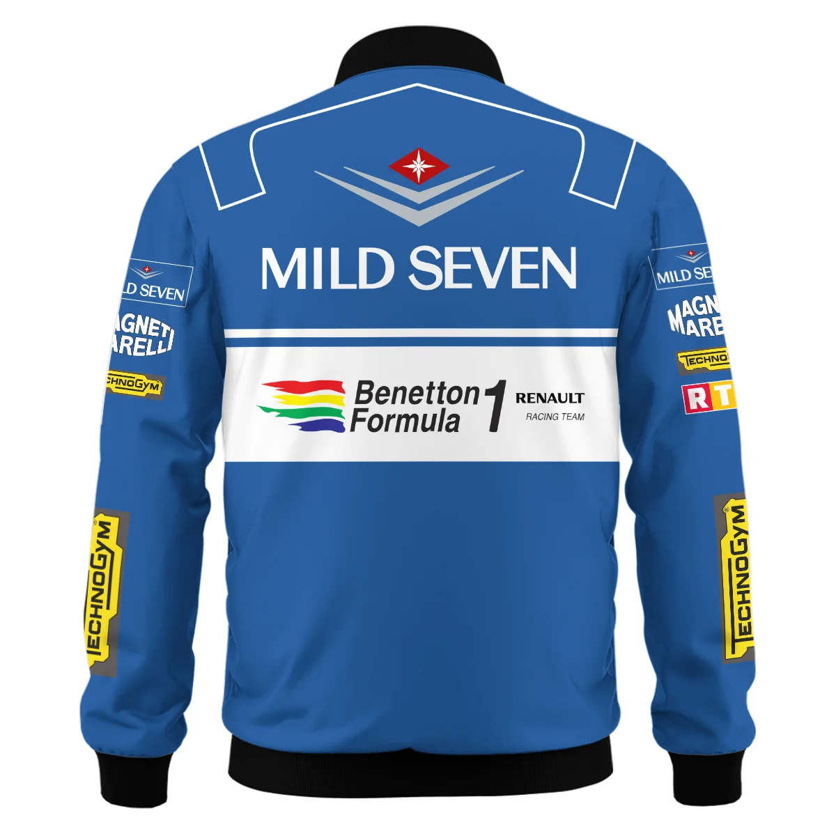 1994 WDC Michael Schumacher Race Suit Benetton F1 Bomber BLVAMC020925A4BB - Image 3