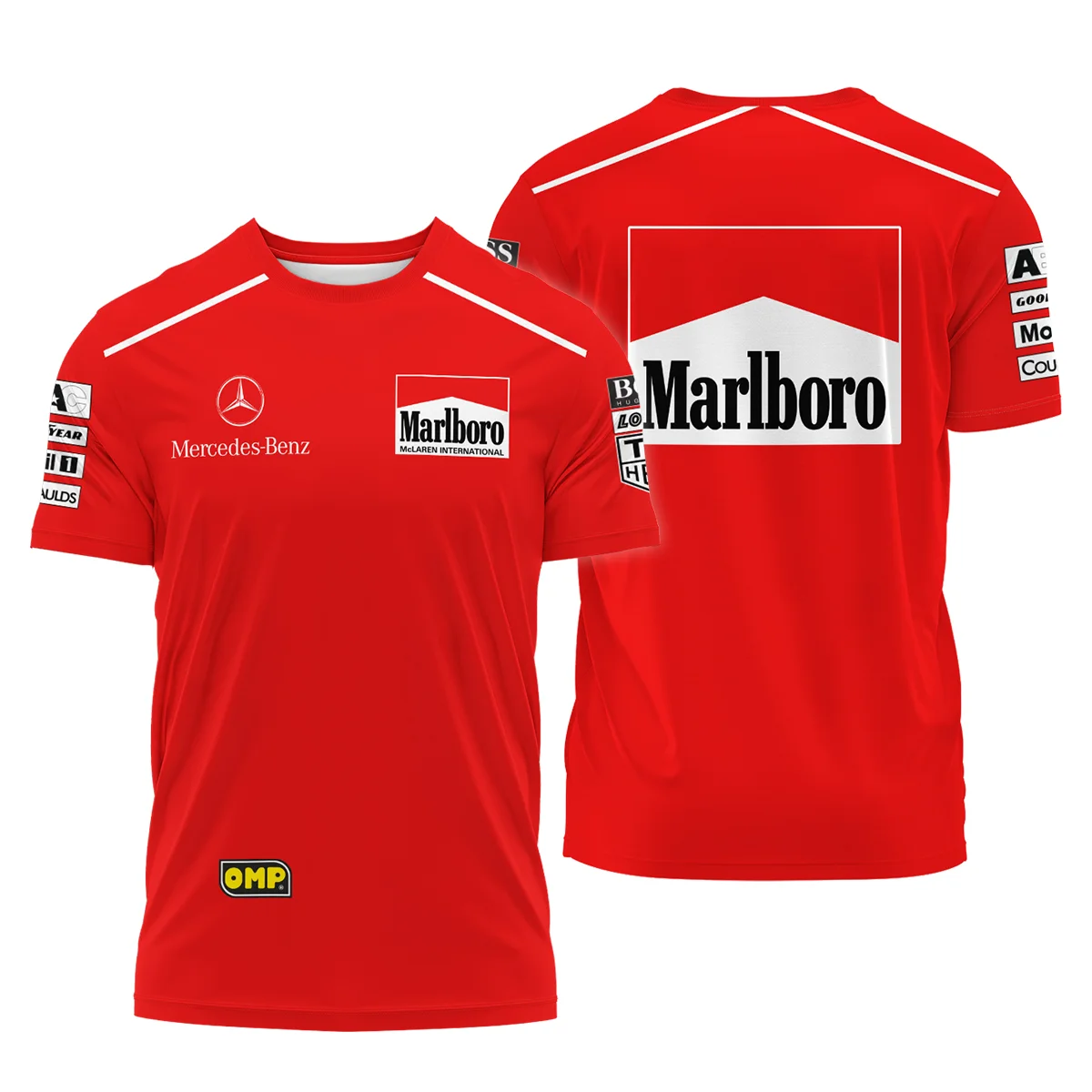 1995 Mika Hakkinen Racing Suit McLaren F1 T-Shirt Unisex Motorsport Apparel BLVAMH271025A3TS