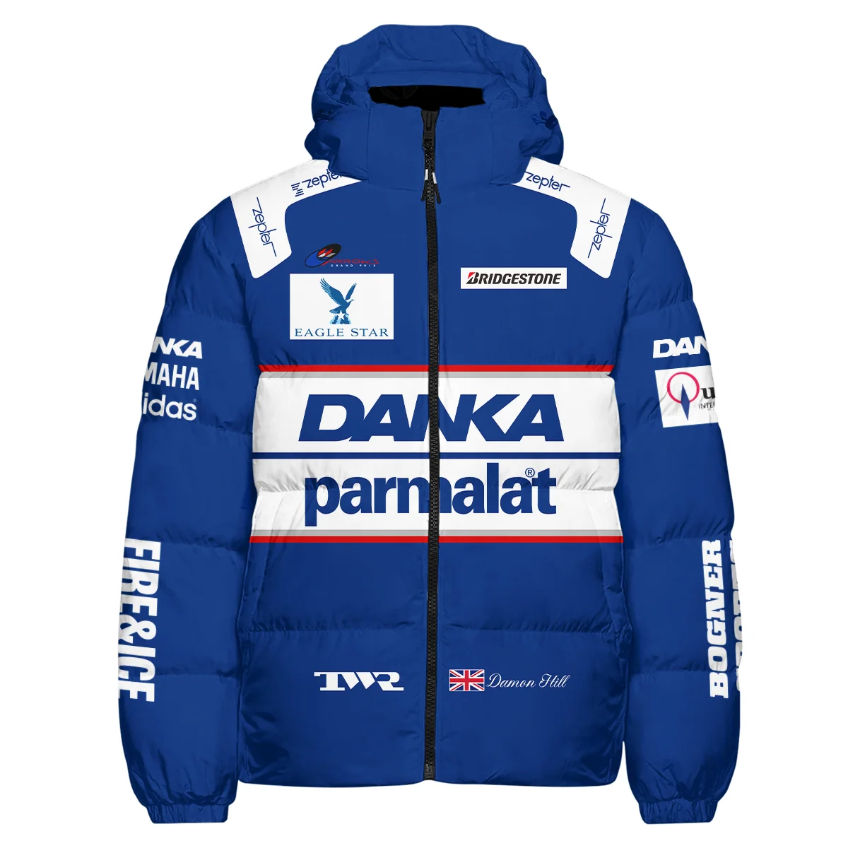 1997 Damon Hill Racing Suit Down & Puffer Jackets BLVADH050925A4HCJ - Image 2
