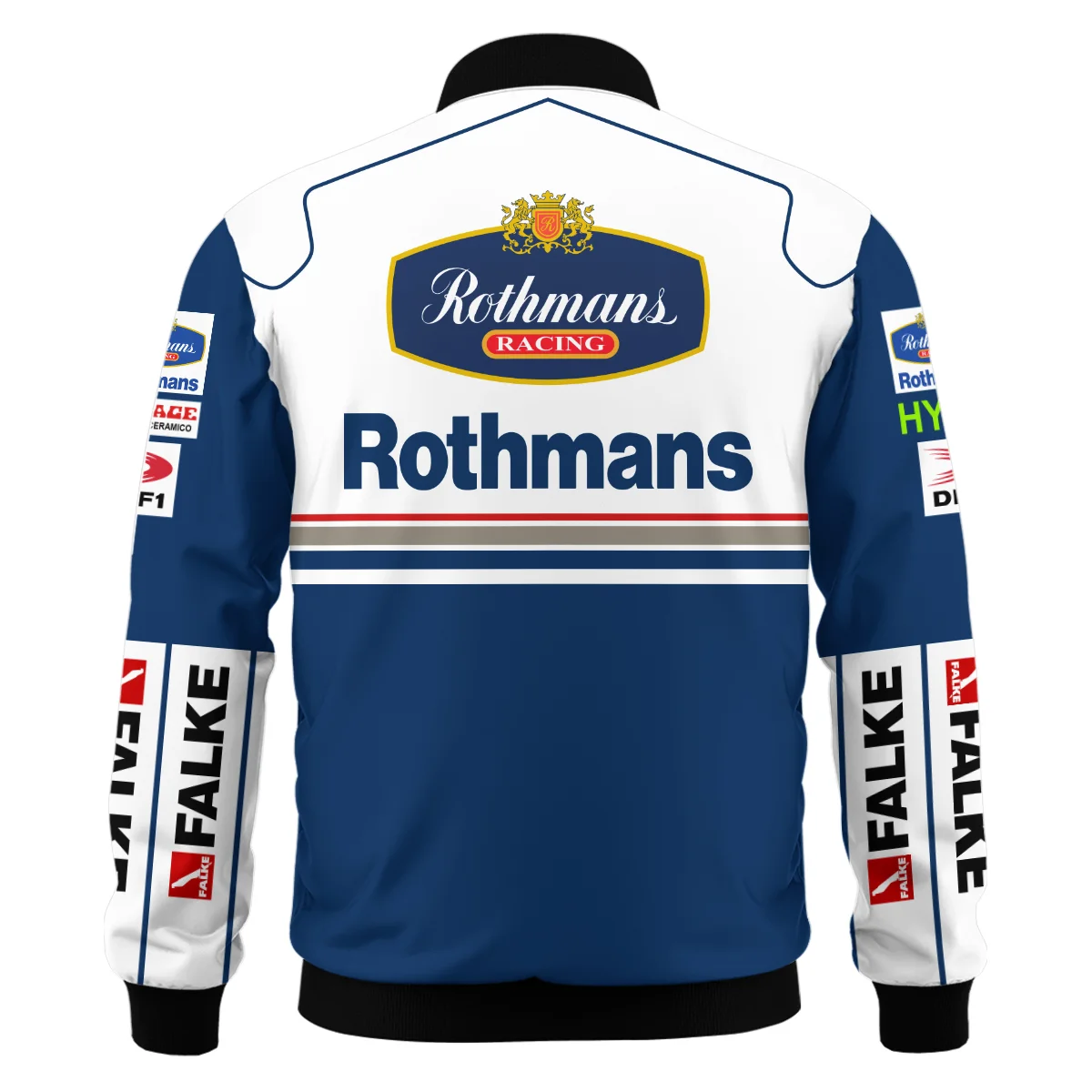 1997 Jacques Villeneuve Racing Suit Williams F1 Bomber BLJV10825A2BB - Image 3