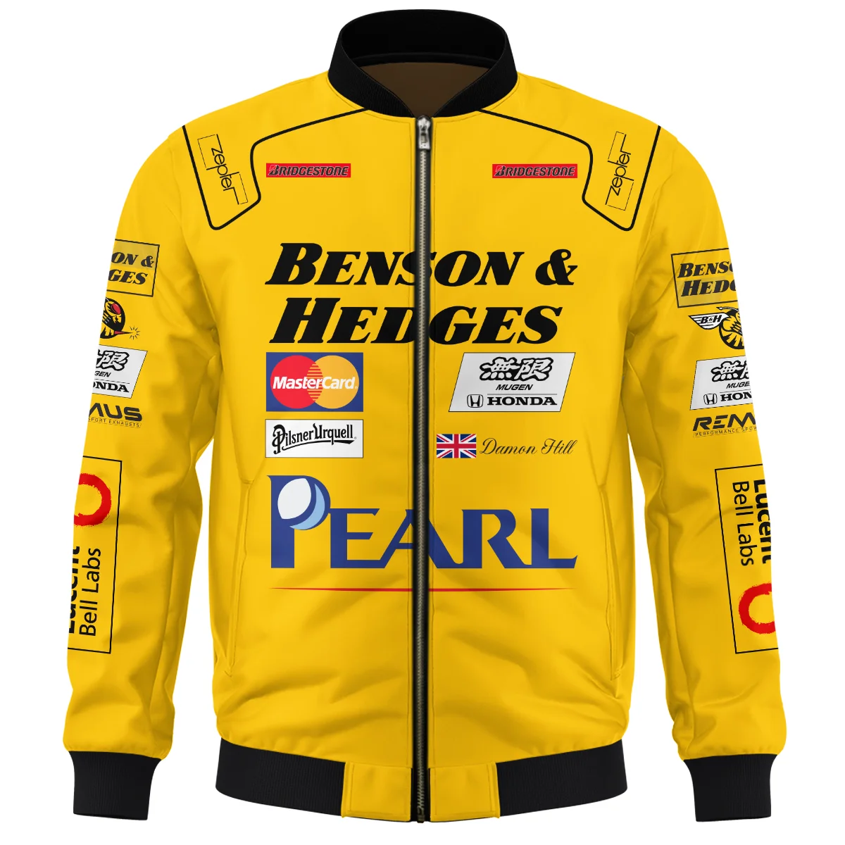 Alternative view of 1999 Damon Hill Racing Suit Bomber BLVADH050925A3BB