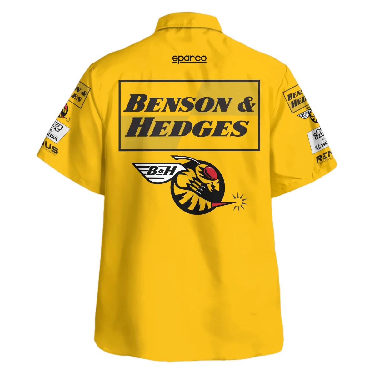 1999 Damon Hill Racing Suit Hawaiian Shirt BLVADH050925A3HW - Image 3