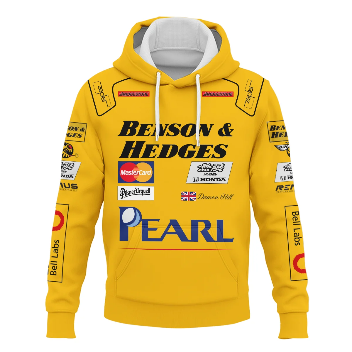 Alternative view of 1999 Damon Hill Racing Suit Hoodie BLVADH050925A3HD