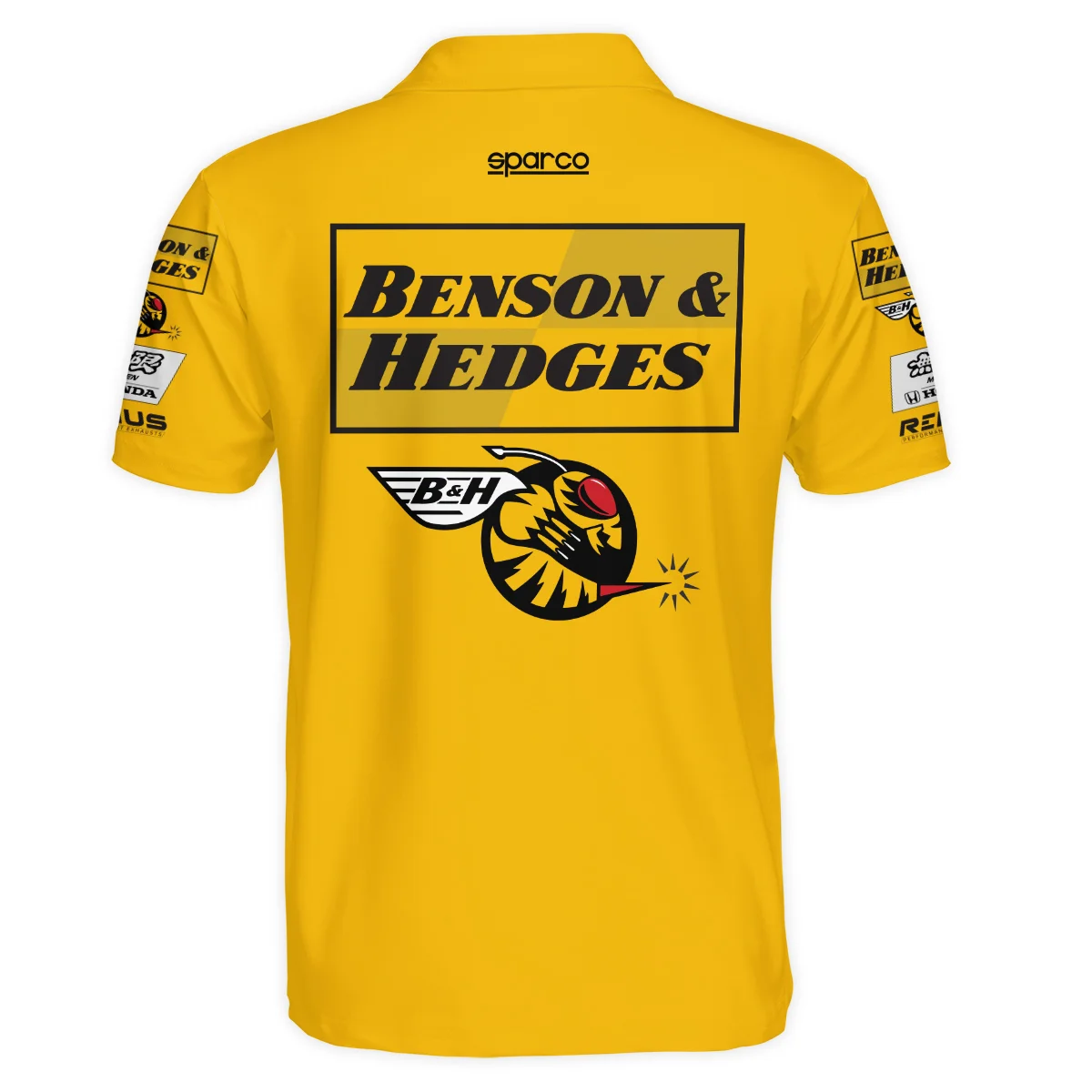 1999 Damon Hill Racing Suit Polo Shirt BLVADH050925A3PL - Image 3