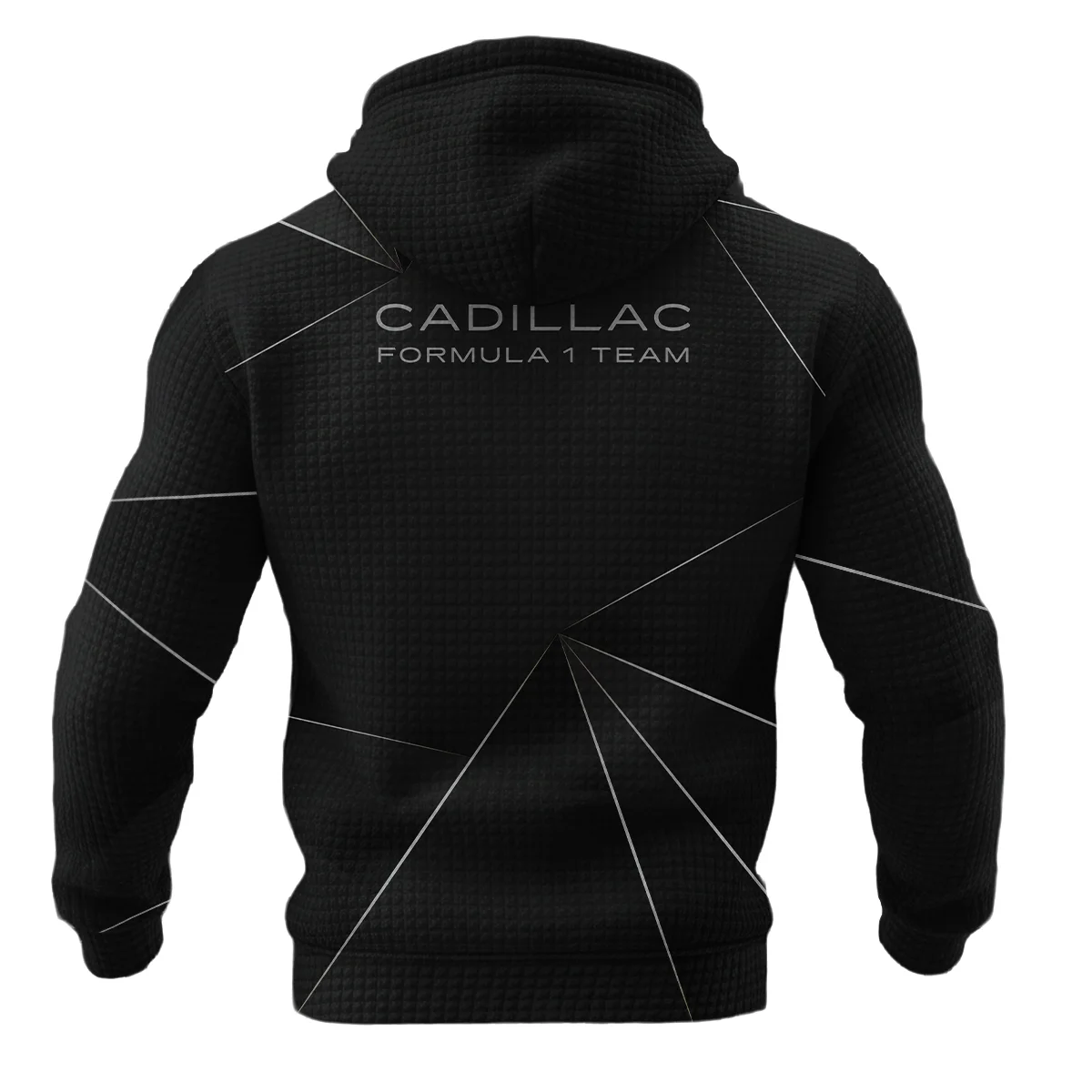 Cadillac F1 Teamwear Hoodie Quilted Waffle BL8326A1CDLHQW - Image 3