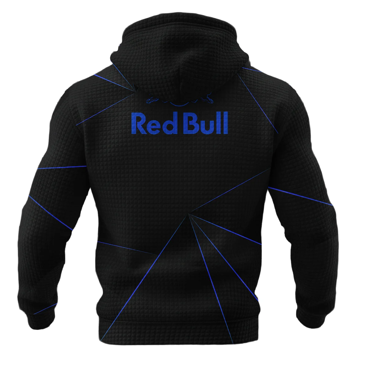 Red Bull Racing F1 Teamwear Hoodie Quilted Waffle BL8326A1RBRHQW - Image 3