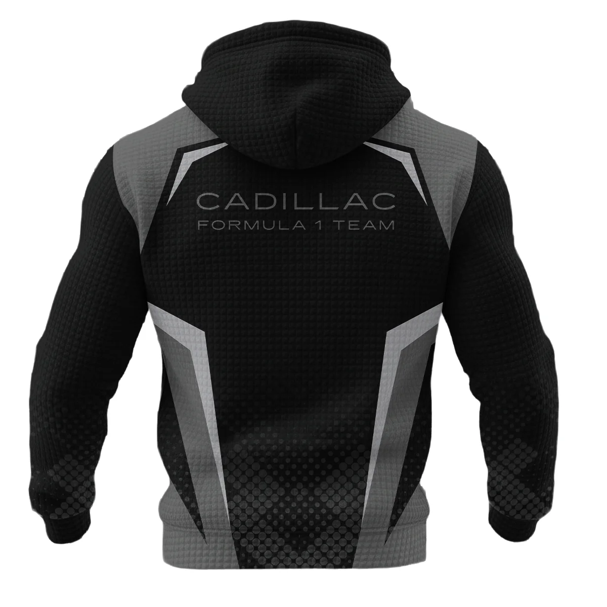 Cadillac F1 Teamwear Hoodie Quilted Waffle BLVA5326A3CDLHQW - Image 3