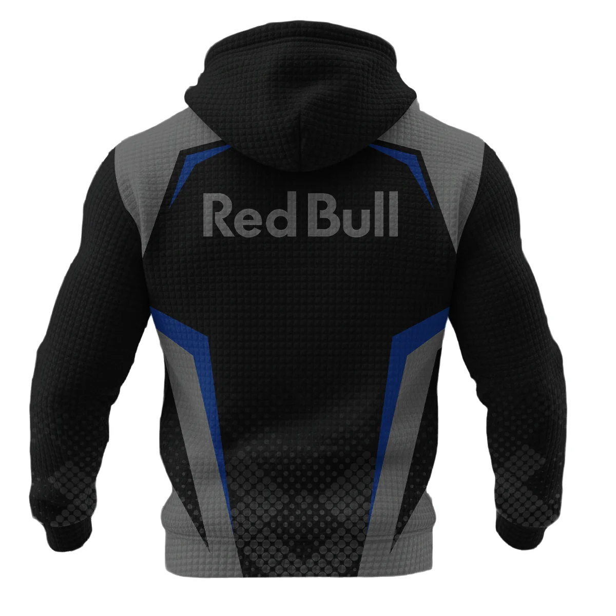 Red Bull Racing F1 Teamwear Hoodie Quilted Waffle BLVA5326A3RBRHQW - Image 3