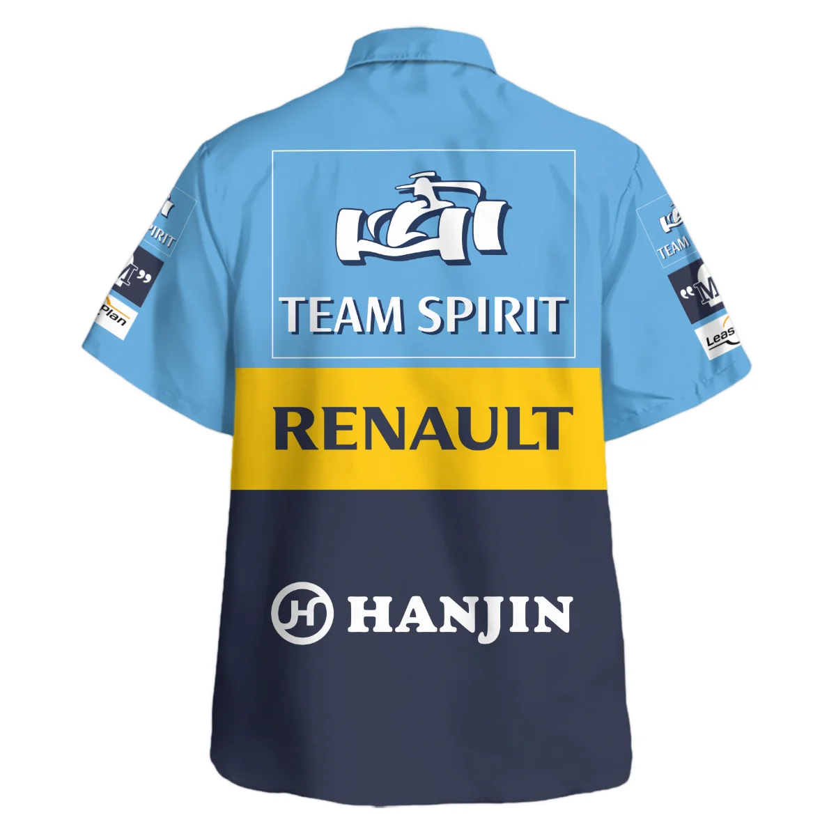 2005 Fernando Alonso Racing Suit Renault F1 Hawaiian Shirt BLVAFA030925A5HW - Image 3