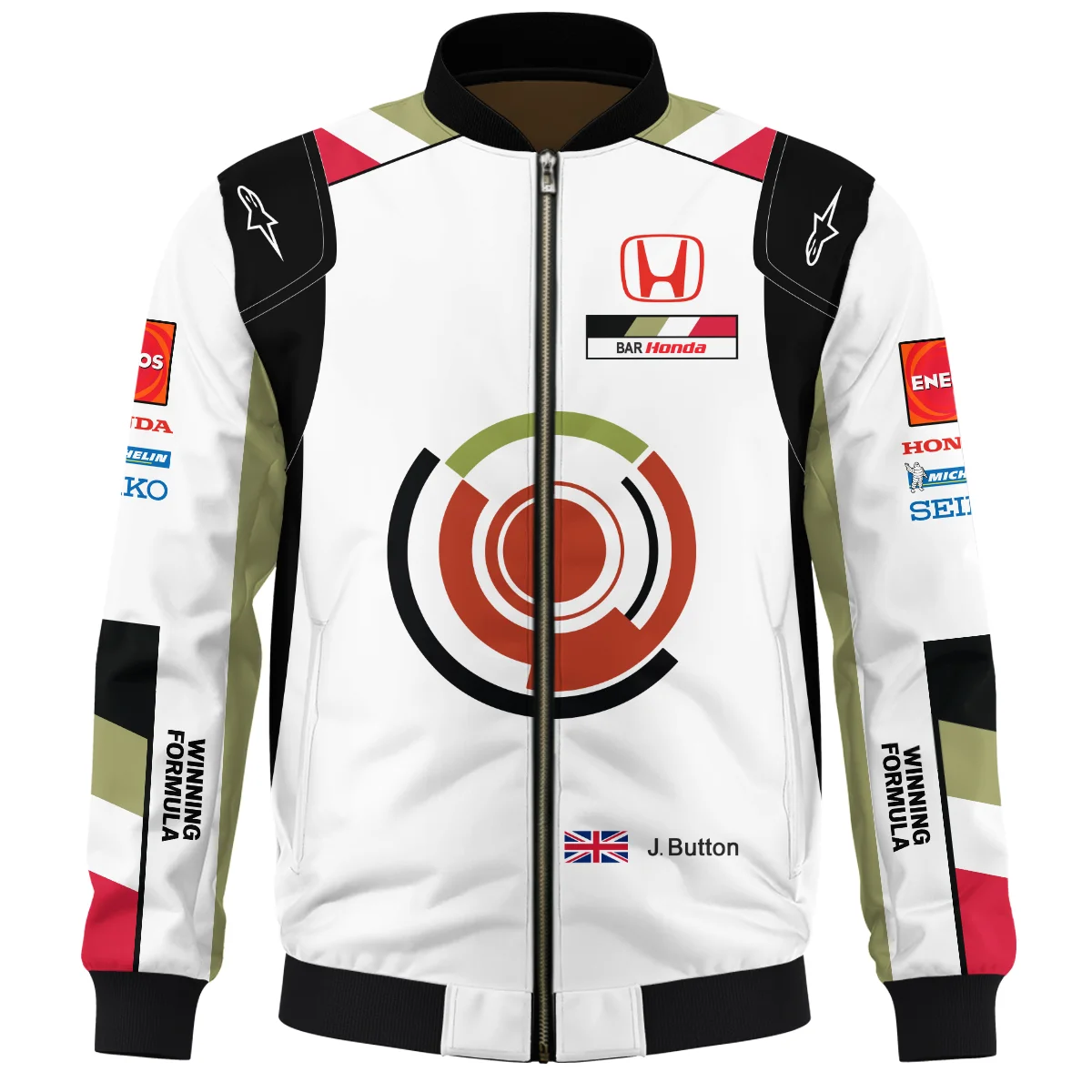 2005 Jenson Button Racing Suit BAR Honda F1 Bomber BLVAJB010925A4BB - Image 2