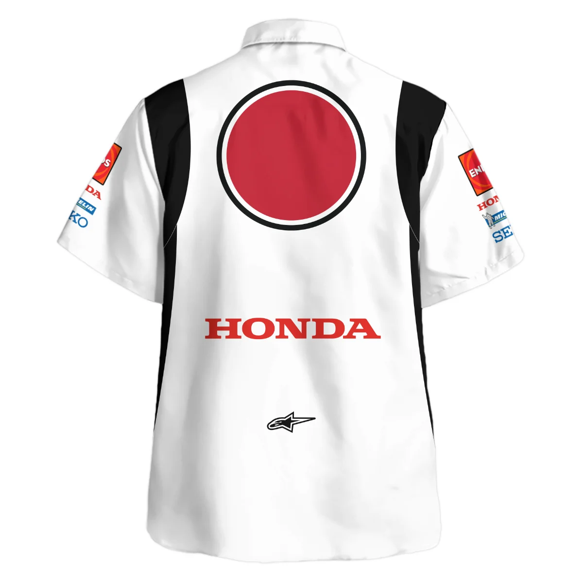 2005 Jenson Button Racing Suit BAR Honda F1 Hawaiian Shirt BLVAJB010925A3HW - Image 3