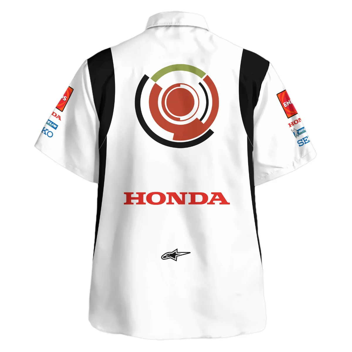 2005 Jenson Button Racing Suit BAR Honda F1 Hawaiian Shirt BLVAJB010925A4HW - Image 3