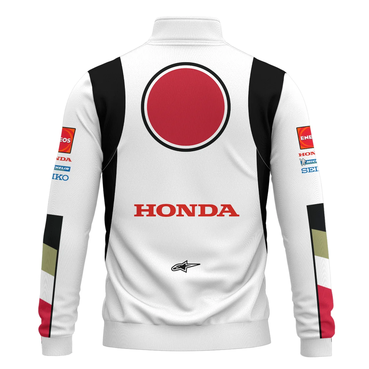 2005 Jenson Button Racing Suit BAR Honda F1 Quarter-Zip Sweatshirt BLVAJB010925A3QZS - Image 3