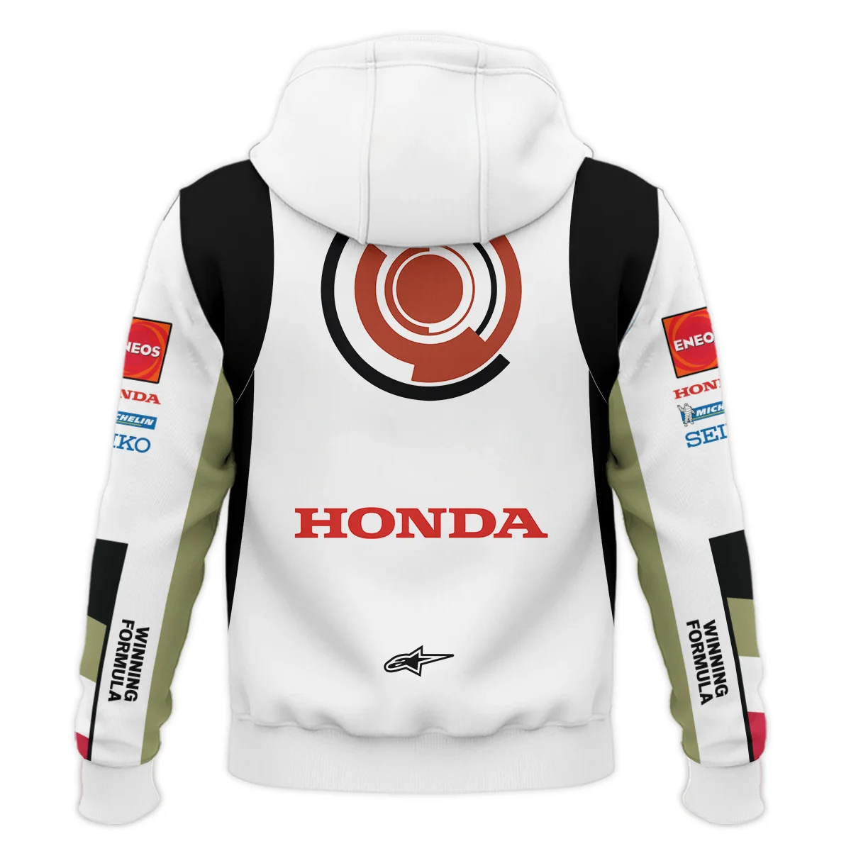 2005 Jenson Button Racing Suit BAR Honda F1 Zipper Hoodie BLVAJB010925A4ZHD - Image 3