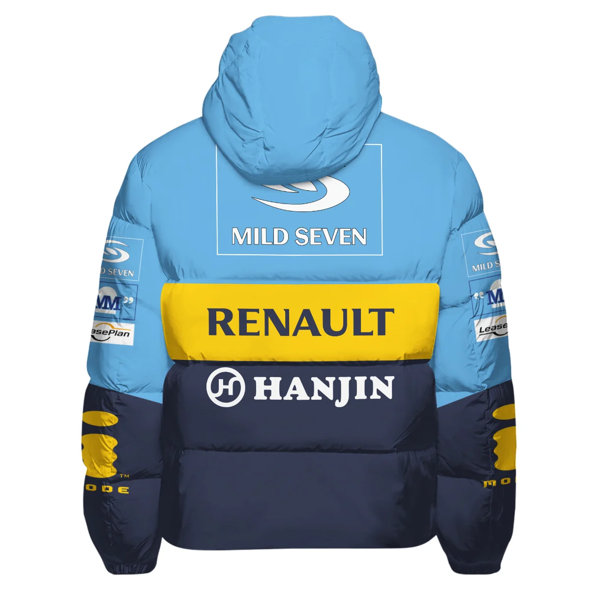 2006 Fernando Alonso Racing Suit Renault F1 Down & Puffer Jackets BLVAFA030925A4HCJ - Image 3