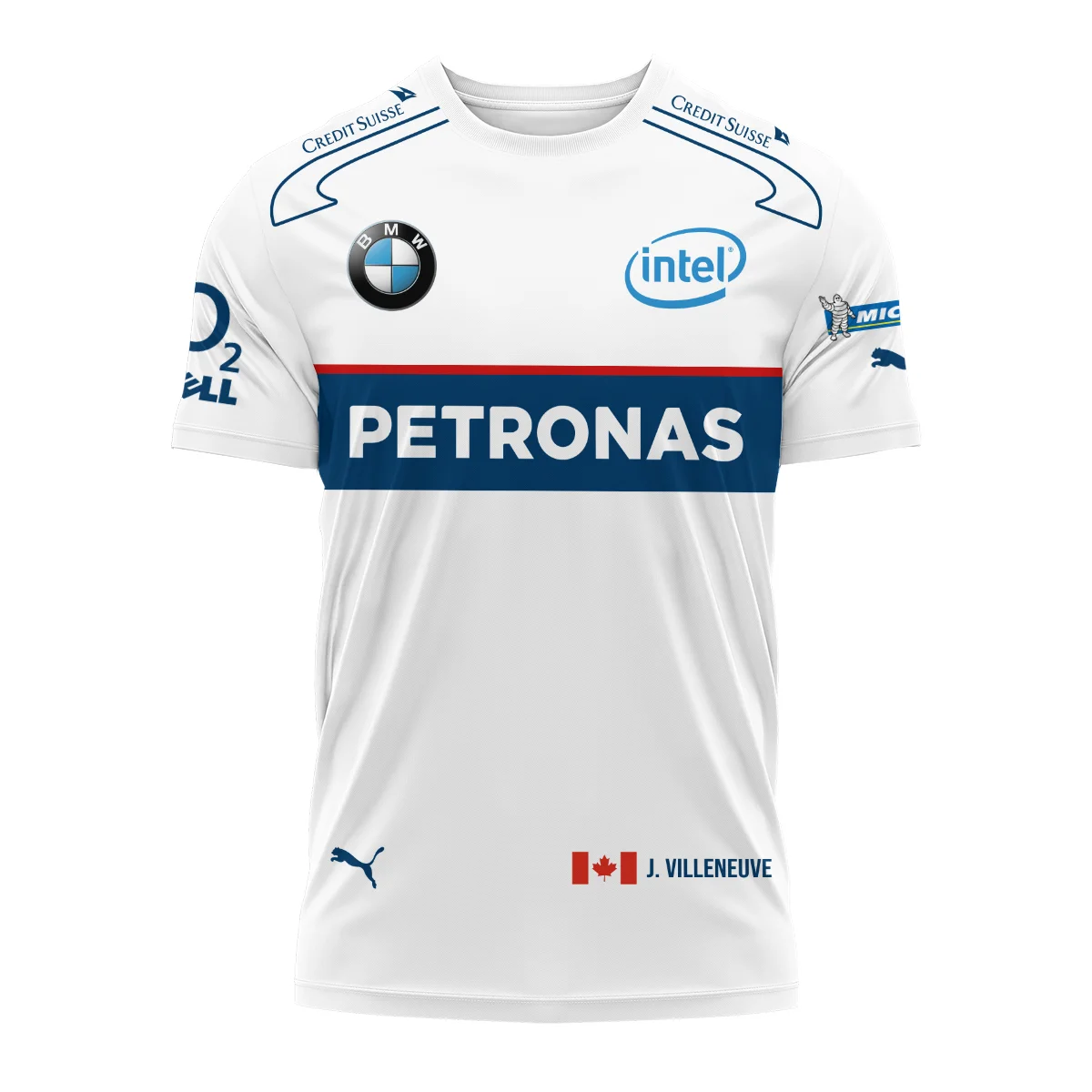 Alternative view of 2006 Jacques Villeneuve Racing Suit F1 T-Shirt BLJV10825A8TS