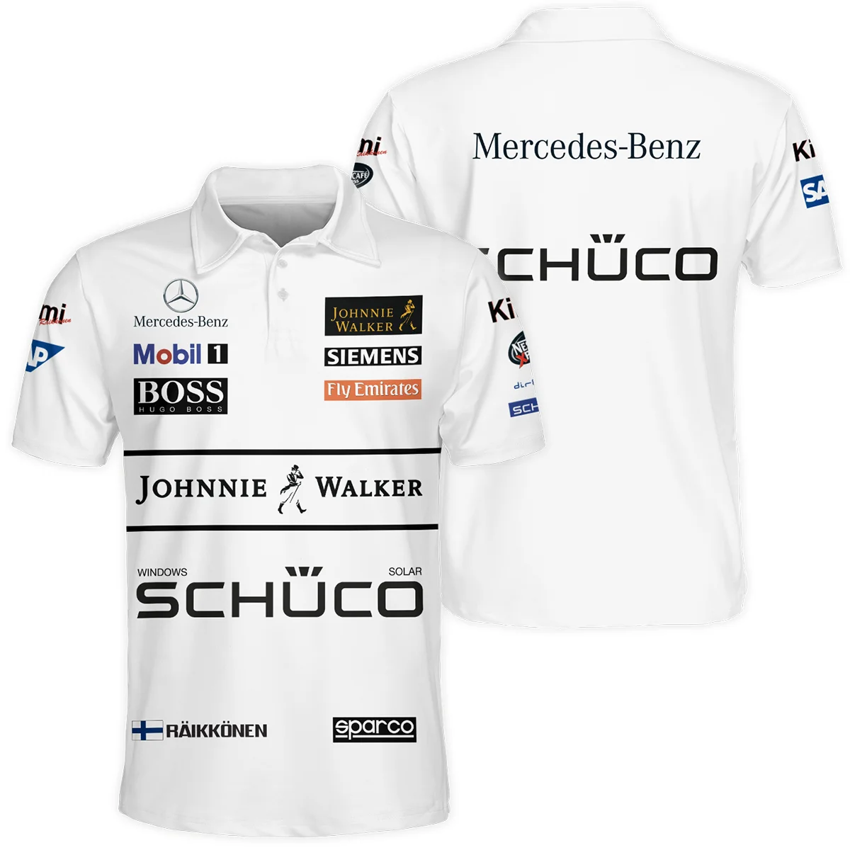 2006 Kimi Raikkonen Racing Suit McLaren F1 Polo Shirt BLVAKR191125A4PL