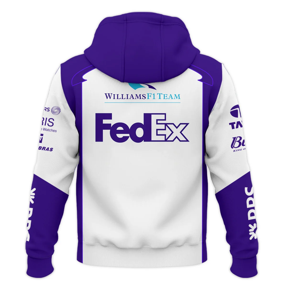 2006 Nico Rosberg Racing Suit Williams F1 Zipper Hoodie BLVANR281125A2ZHD - Image 3