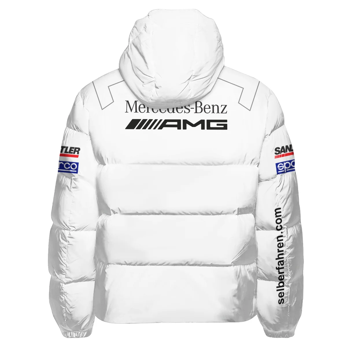 2007 Mika Hakkinen Racing Suit Mercedes Down & Puffer Jackets BLVAMH271025A5HCJ - Image 3