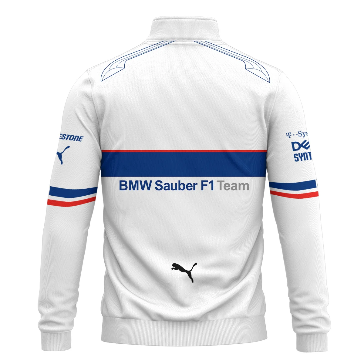 2007 Sebastian Vettel Racing Suit BMW F1 Quarter-Zip Sweatshirt BLVASV110925A1QZS - Image 3