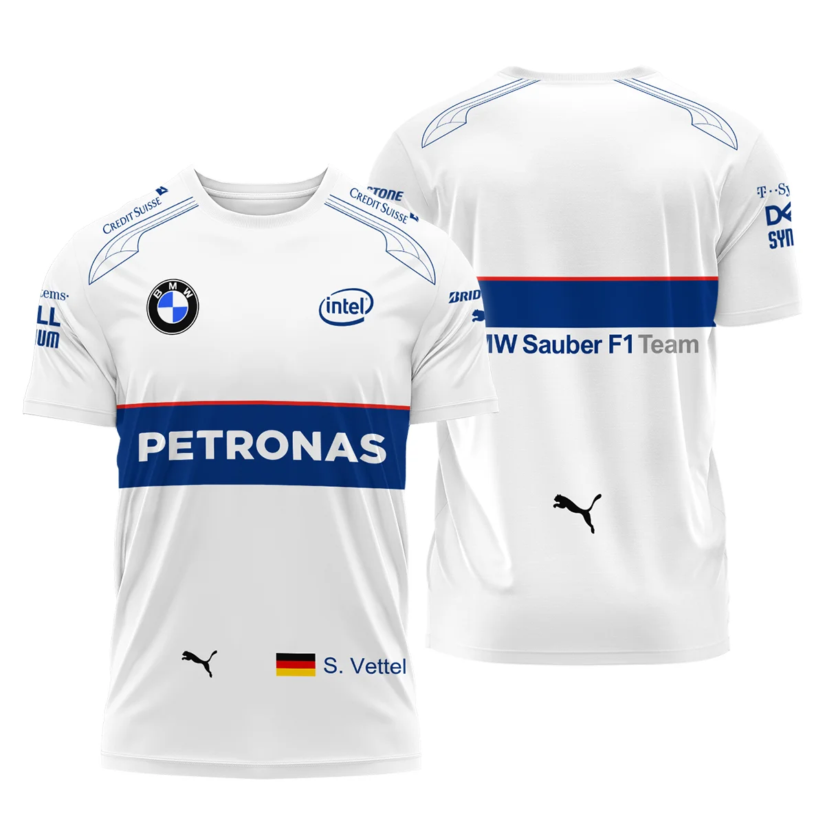 2007 Sebastian Vettel Racing Suit BMW F1 T-Shirt BLVASV110925A1TS