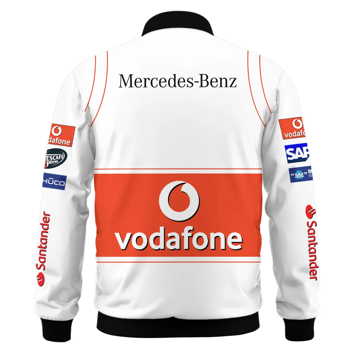 2008 Lewis Hamilton Racing Suit McLaren F1 Bomber BLVALH260825A9BB - Image 3