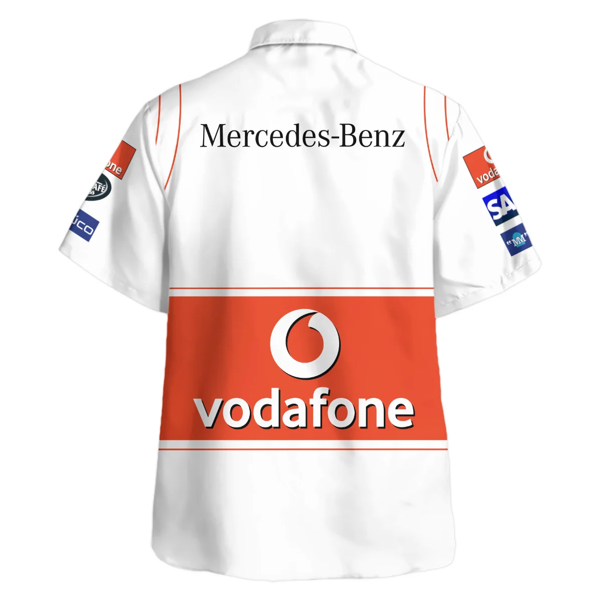 2008 Lewis Hamilton Racing Suit McLaren F1 Hawaiian Shirt BLVALH260825A9HW - Image 3