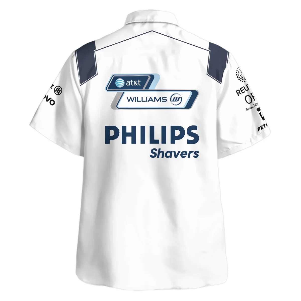 2008 Nico Rosberg Racing Suit Williams F1 Hawaiian Shirt BLVANR281125A3HW - Image 3