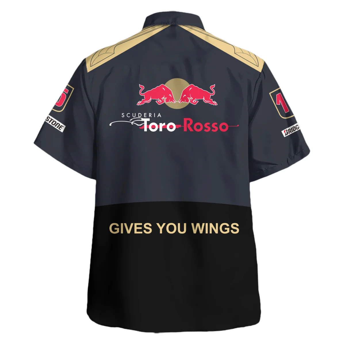 2008 Sebastian Vettel Racing Suit Toro Rosso F1 Hawaiian Shirt BLVASV110925A9HW - Image 3