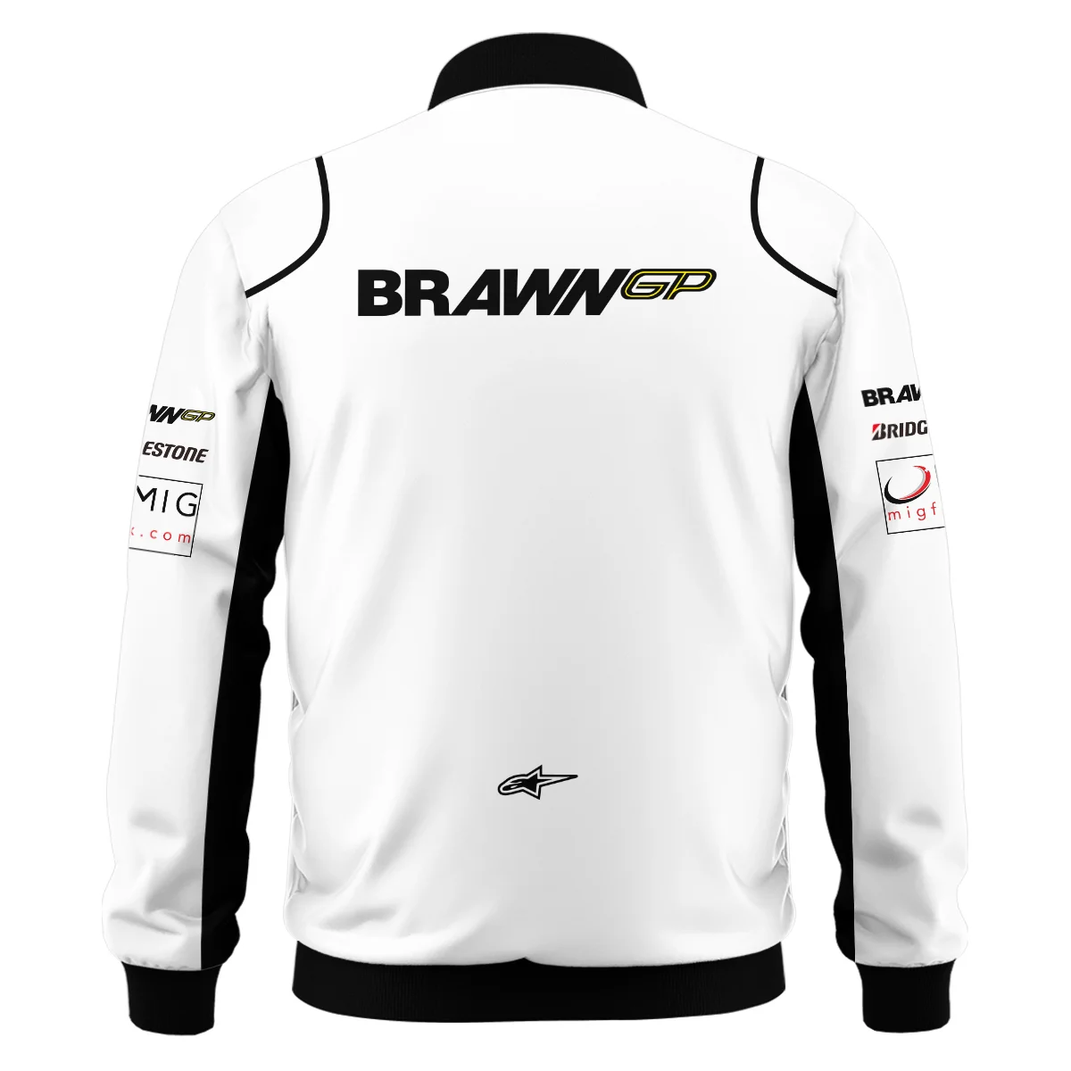 2009 Jenson Button Racing Suit Brawn GP F1 Bomber BLVAJB010925A5BB - Image 3