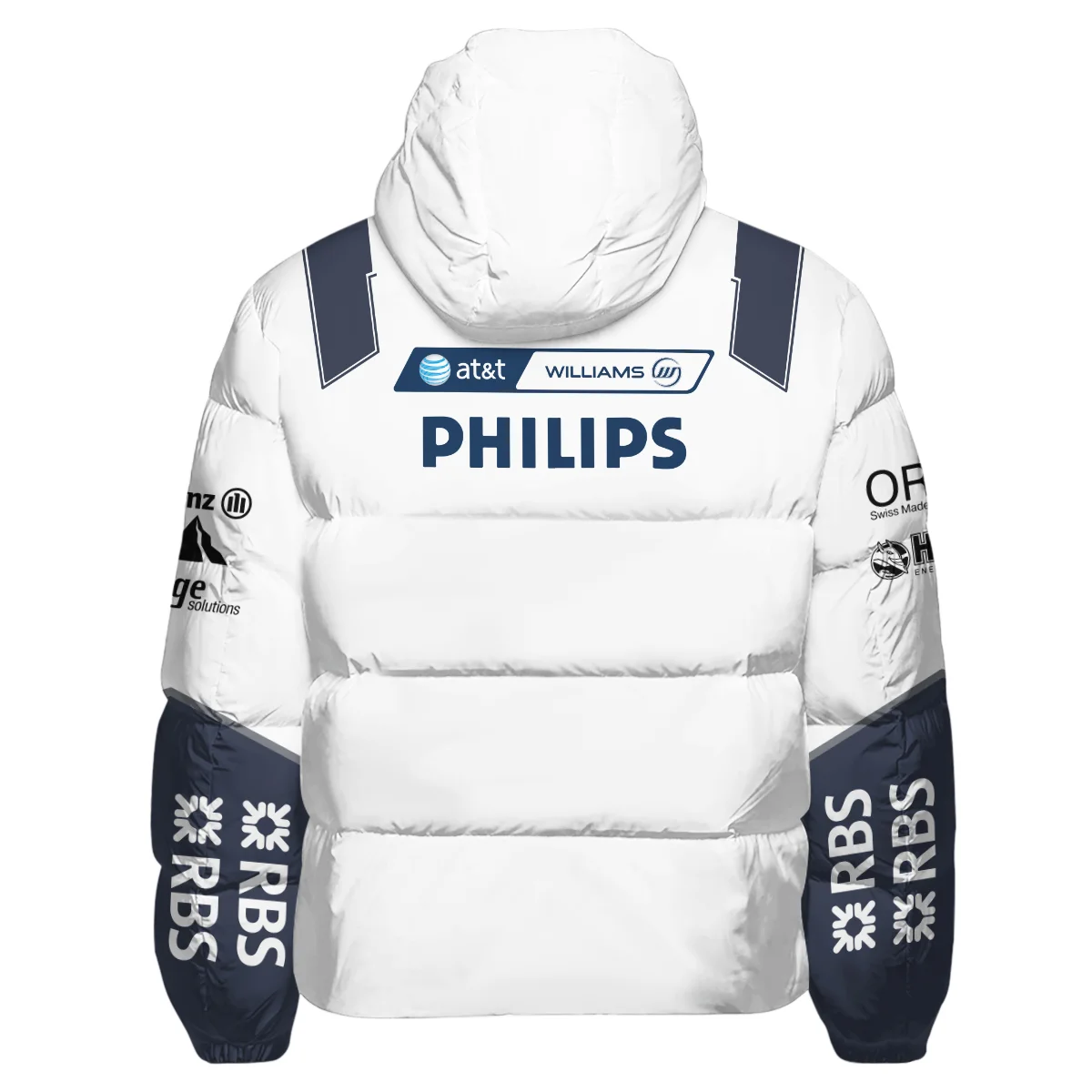 2009 Nico Rosberg Racing Suit Williams F1 Down & Puffer Jackets BLVANR281125A4HCJ - Image 3