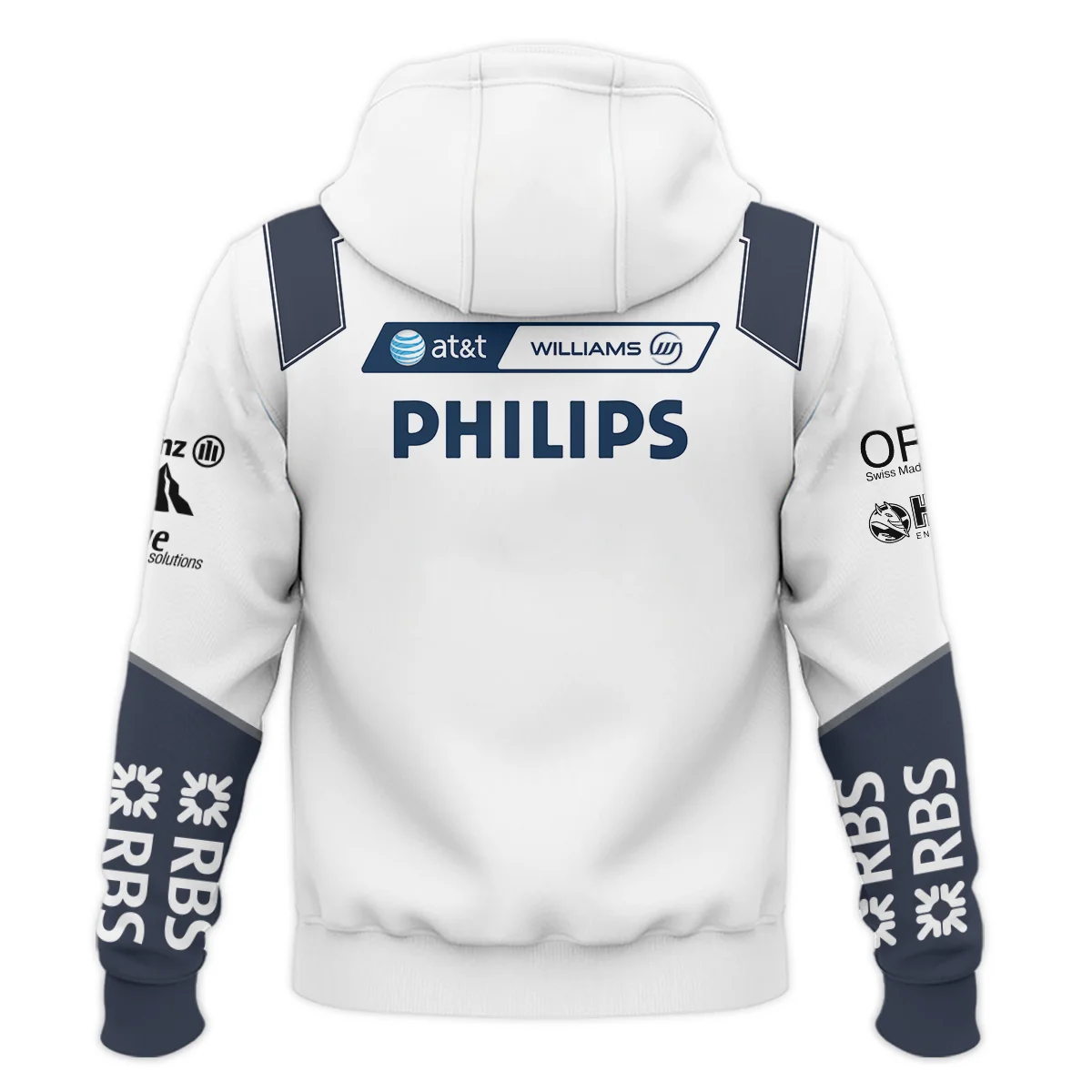 2009 Nico Rosberg Racing Suit Williams F1 Hoodie BLVANR281125A4HD - Image 3