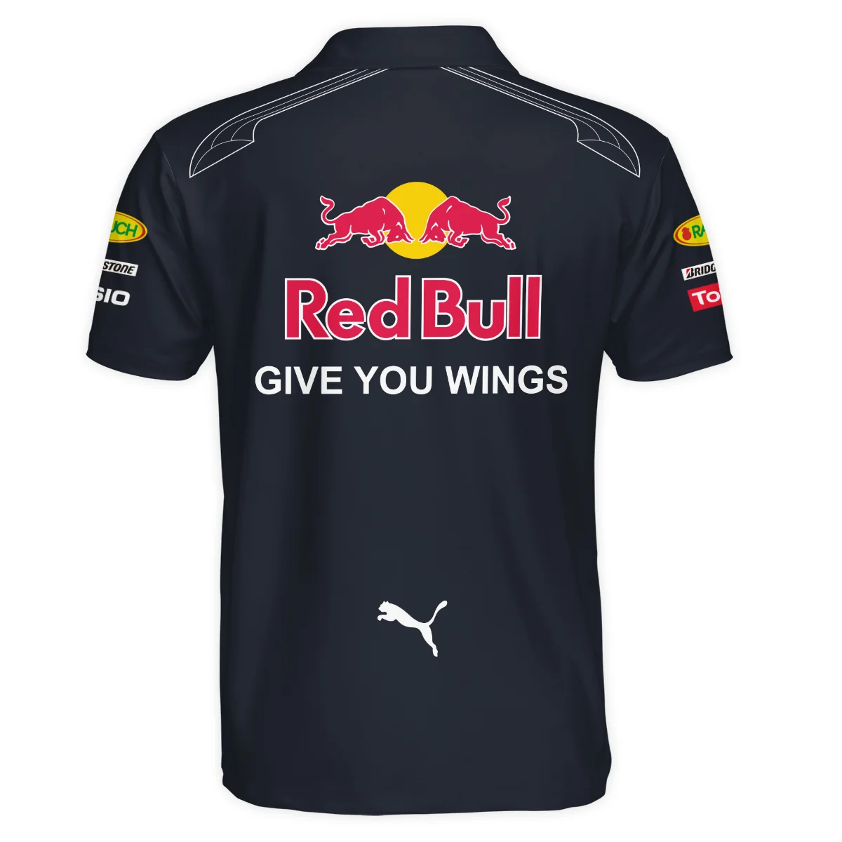 2009 Sebastian Vettel Racing Suit Red Bull Racing F1 Polo Shirt BLVASV110925A8PL - Image 3
