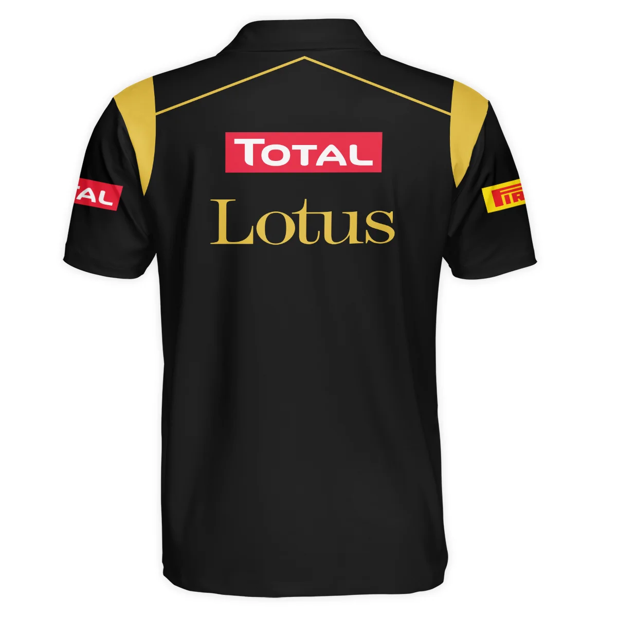 2012 Kimi Raikkonen Racing Suit Lotus Polo Shirt BLVAKR191125A5PL - Image 3