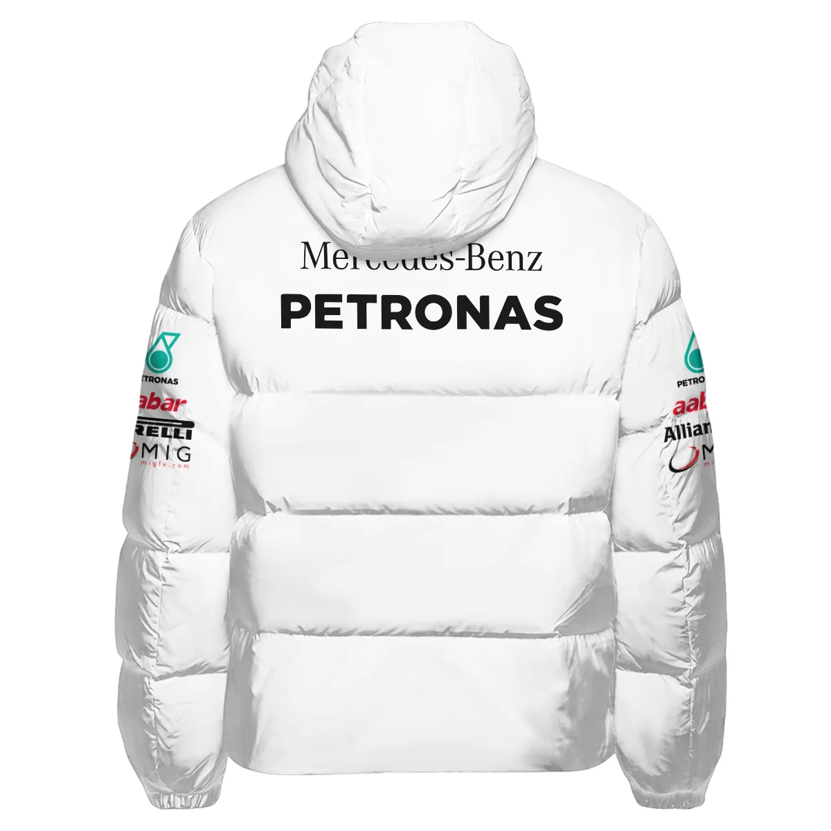 2012 Michael Schumacher Race Suit Mercedes F1 Down & Puffer Jackets BLVAMC020925A2HCJ - Image 3