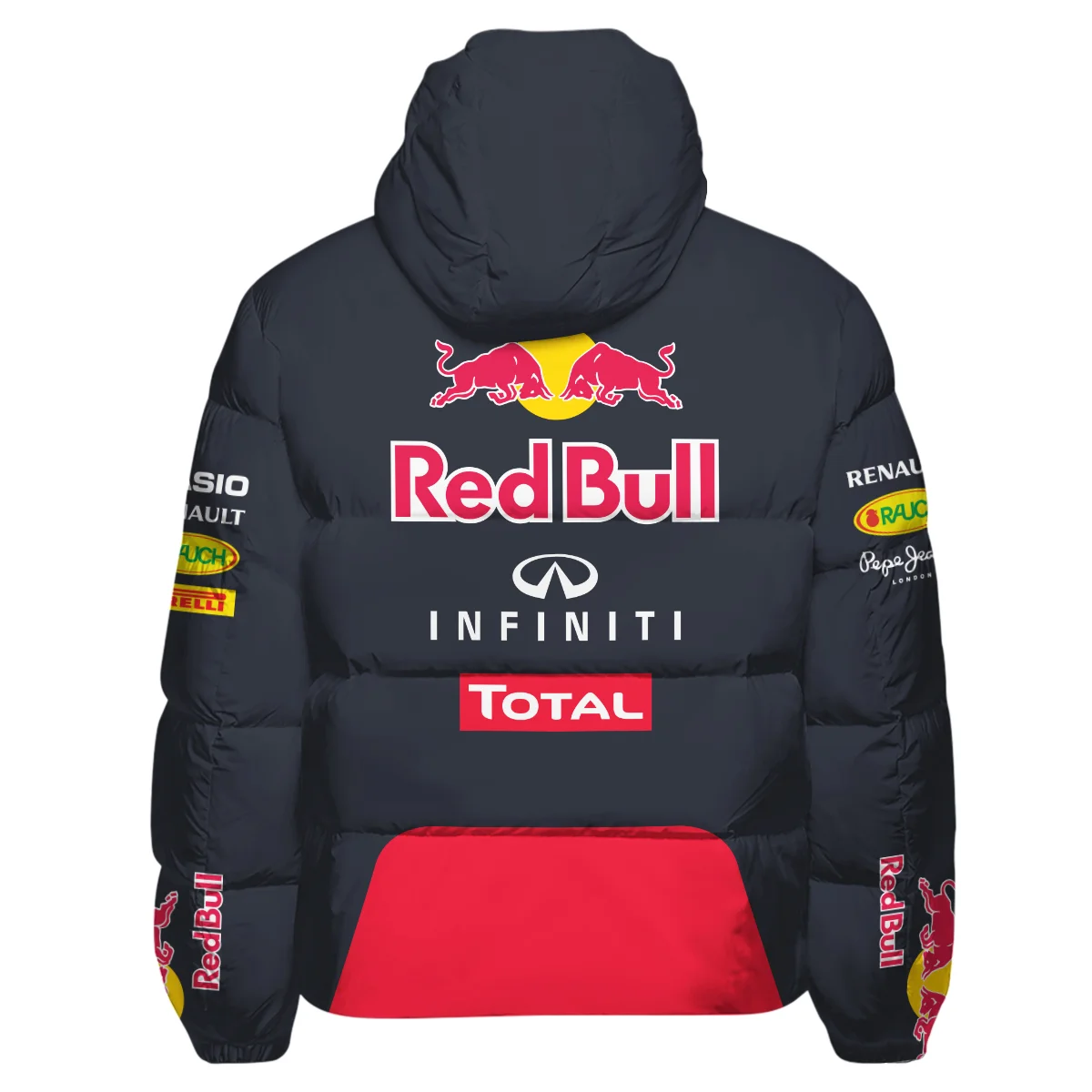 2012 Sebastian Vettel Racing Suit Red Bull Racing F1 Down & Puffer Jackets BLVASV110925A5HCJ - Image 3