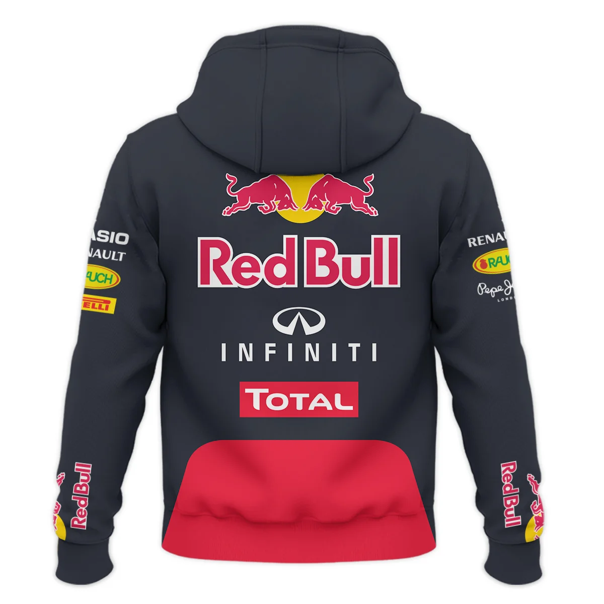 2012 Sebastian Vettel Racing Suit Red Bull Racing F1 Hoodie BLVASV110925A5HD - Image 3