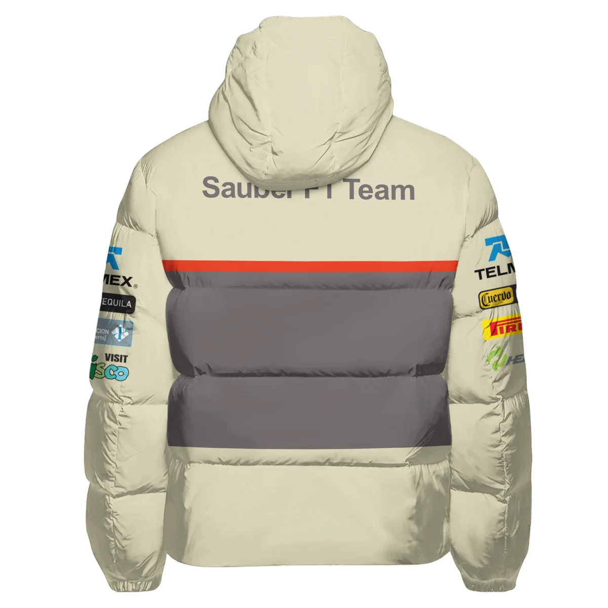 2012 Sergio Perez Racing Suit Sauber F1 Down & Puffer Jackets BLVASP170925A10HCJ - Image 3