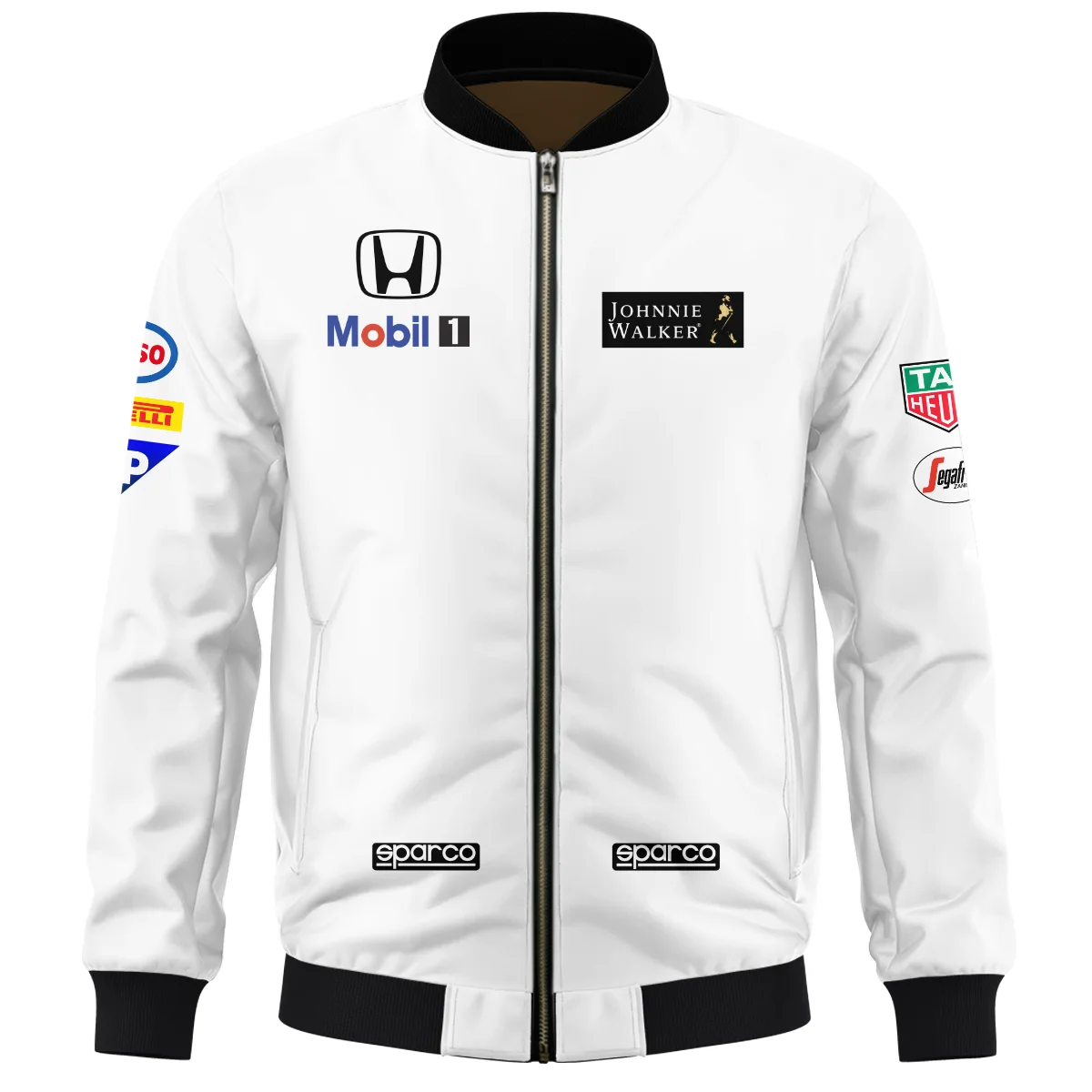 Alternative view of 2015 Jenson Button Racing Suit McLaren F1 Bomber BLVAJB010925A6BB