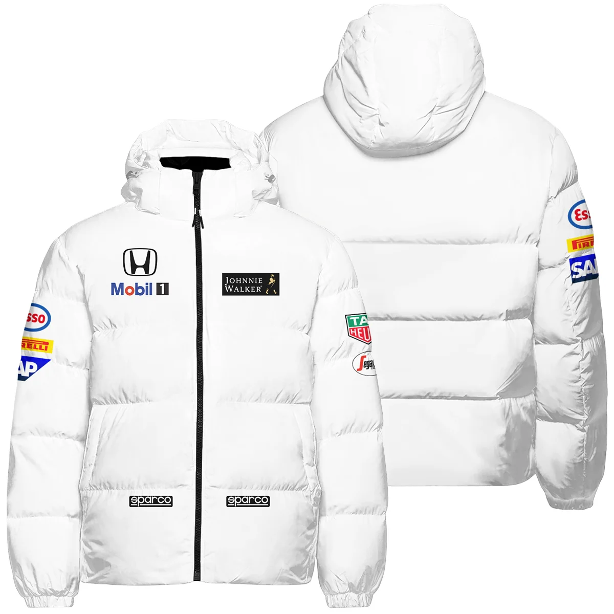 2015 Jenson Button Racing Suit McLaren F1 Down & Puffer Jackets BLVAJB010925A6HCJ