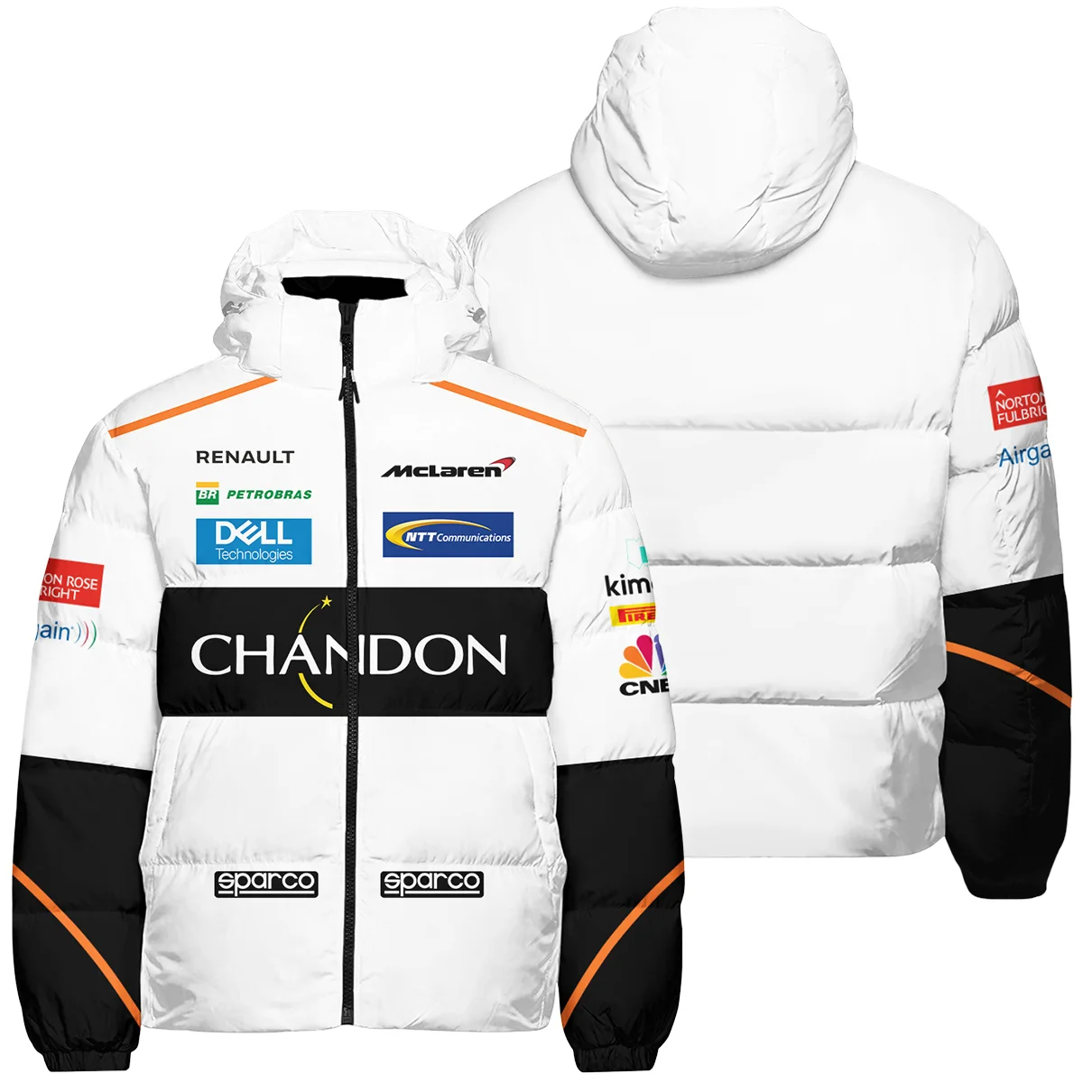 2016 Fernando Alonso Racing Suit McLaren F1 Down & Puffer Jackets Unisex Motorsport Apparel BLVAFA030925A3HCJ