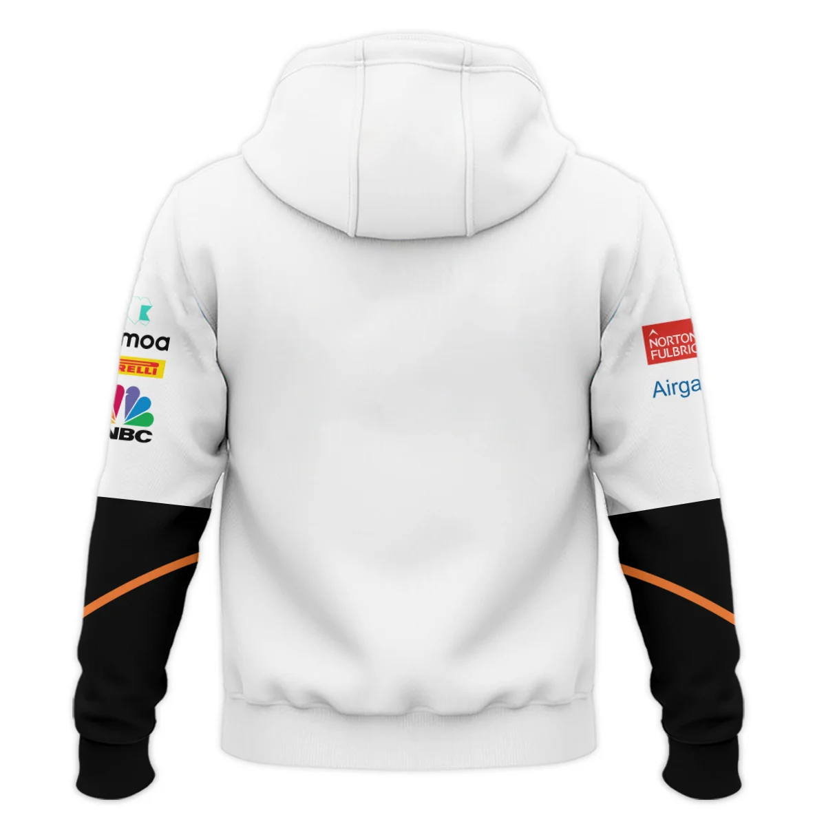 2016 Fernando Alonso Racing Suit McLaren F1 Zipper Hoodie BLVAFA030925A3ZHD - Image 3